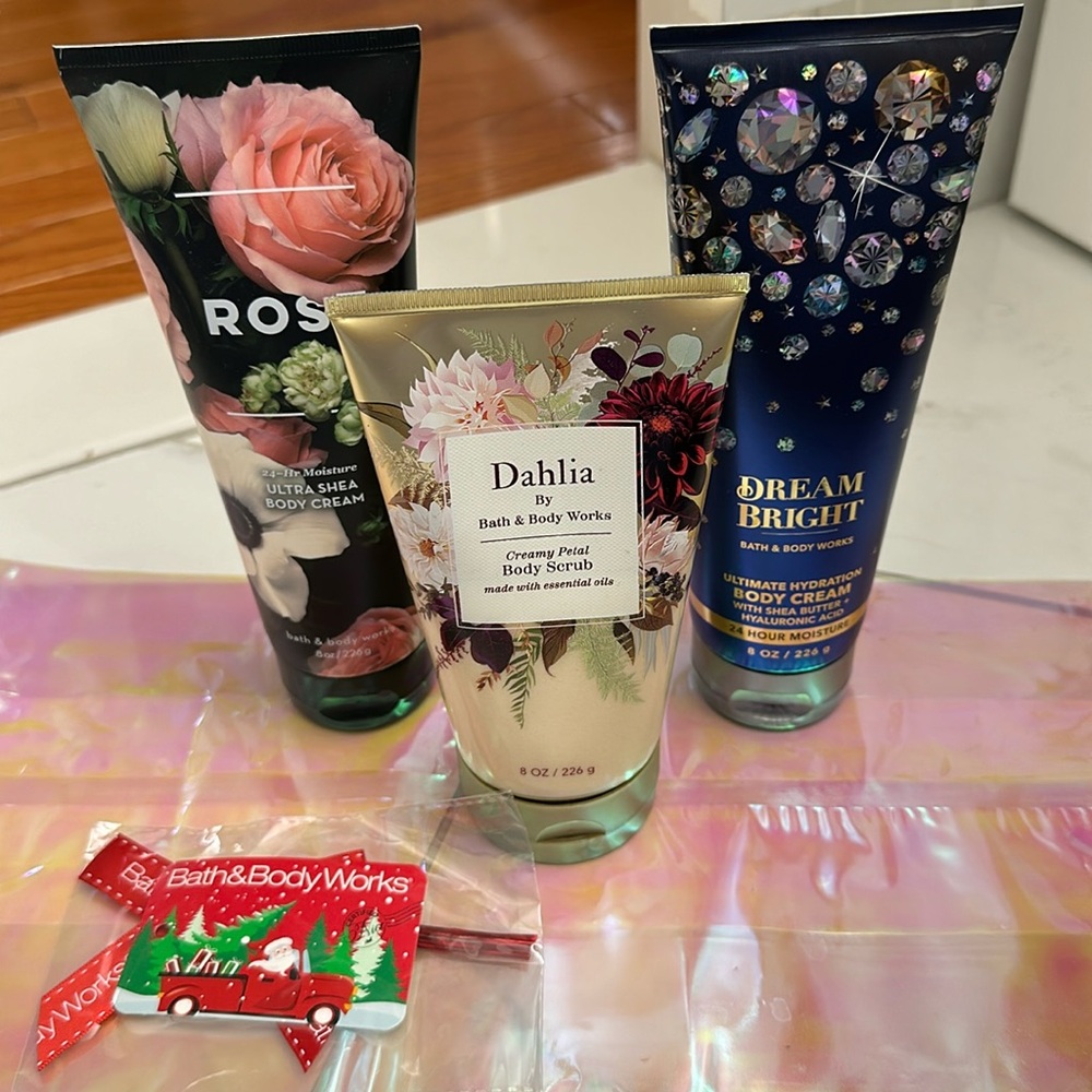 Bath & Body Works Scrub and Lotion